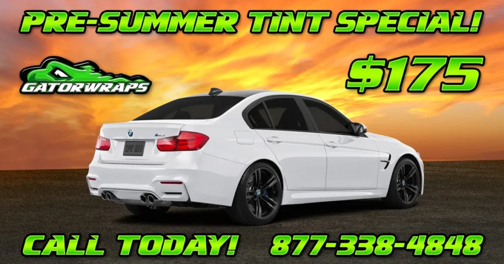 Window Tinting In Ontario, CA | Gatorwraps, Inc.